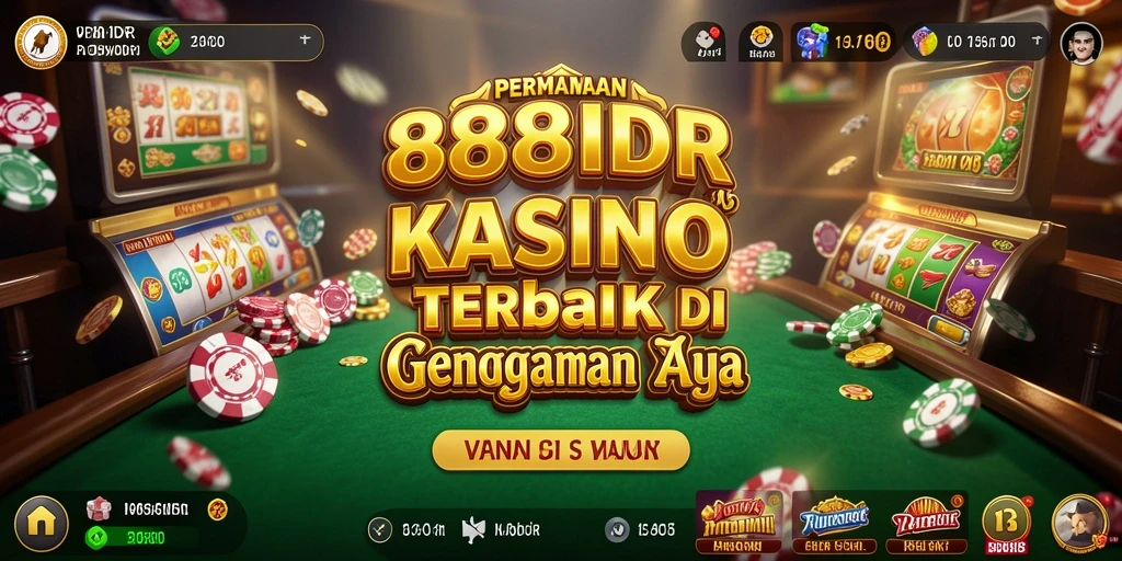 Tangkapan layar utama 888IDR menunjukkan pengalaman permainan Kasino yang menarik.