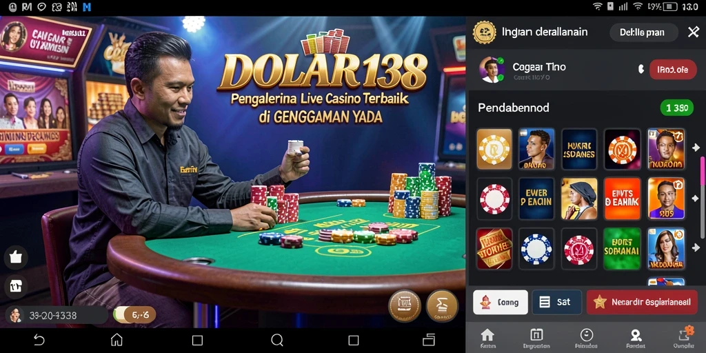 Tampilkan gameplay Live Casino yang menegangkan dan interaktif.