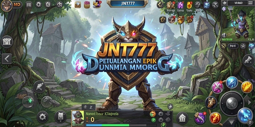Tampilan gameplay seru dan mendalam di JNT777 yang memukau.
