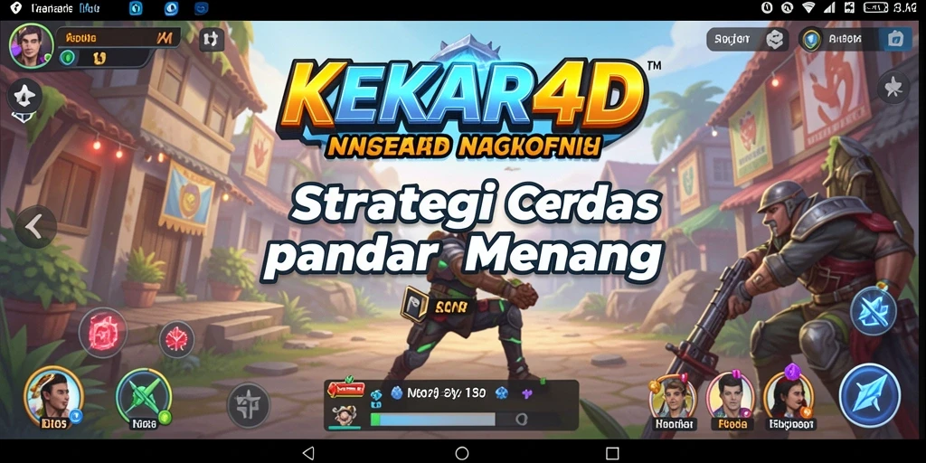Tampilan gameplay yang intens dan menegangkan di KEKAR4D.