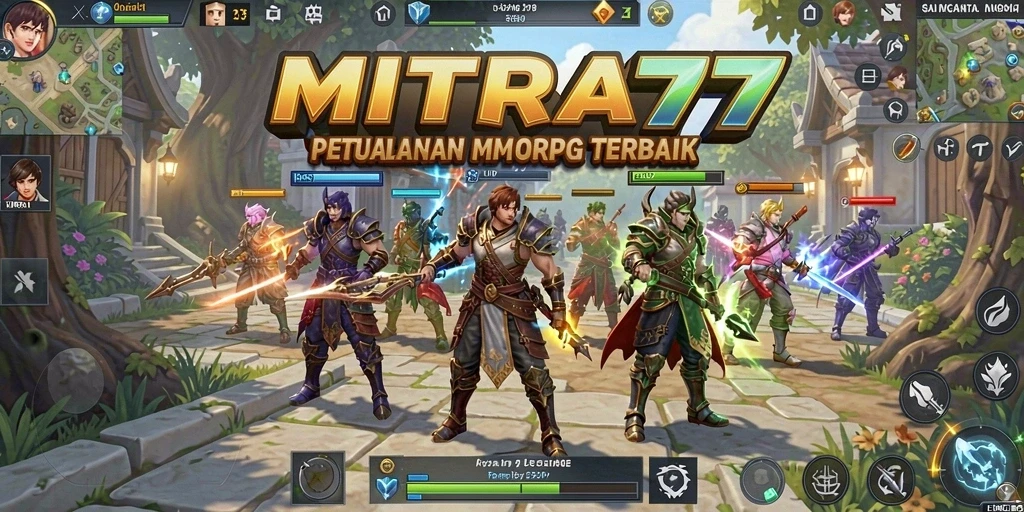 Tampilan gameplay seru dalam dunia fantasi <strong>MITRA77</strong>.