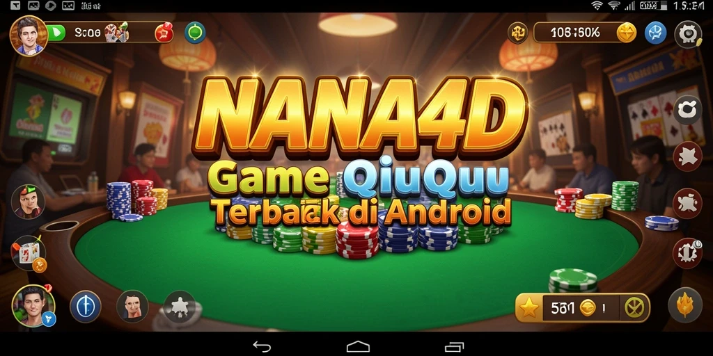 Tampilan gameplay seru dalam NANA4D QiuQiu.