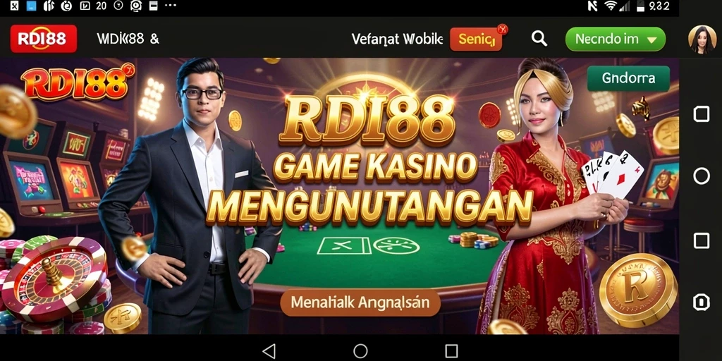 Screenshot utama RDI88 menampilkan gameplay mendebarkan dengan grafis yang menawan.