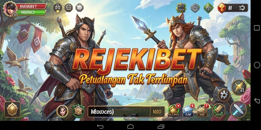 Tampilan gameplay seru dan petualangan menakjubkan dalam REJEKIBET.