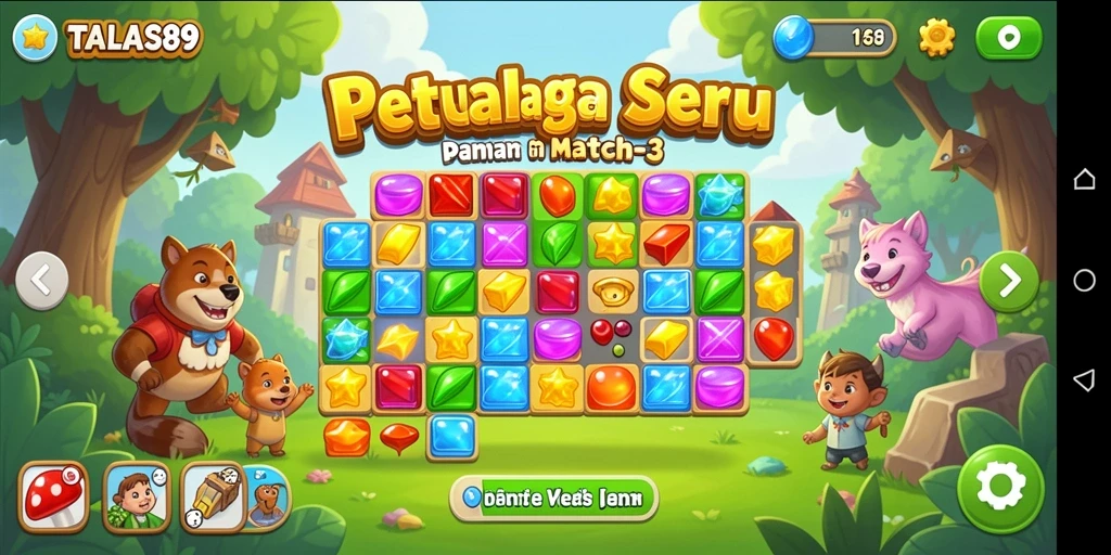Tampilan menarik dari gameplay TALAS89 yang mendebarkan.